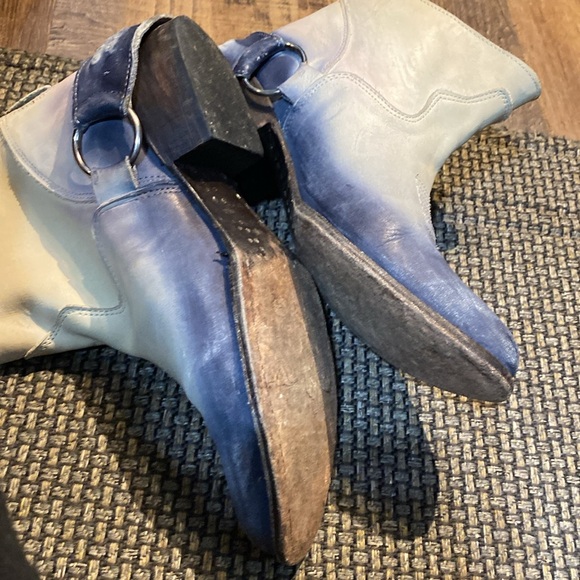 Freebird Cali Tie Dye Ankle Booties 10 - Picture 8 of 8